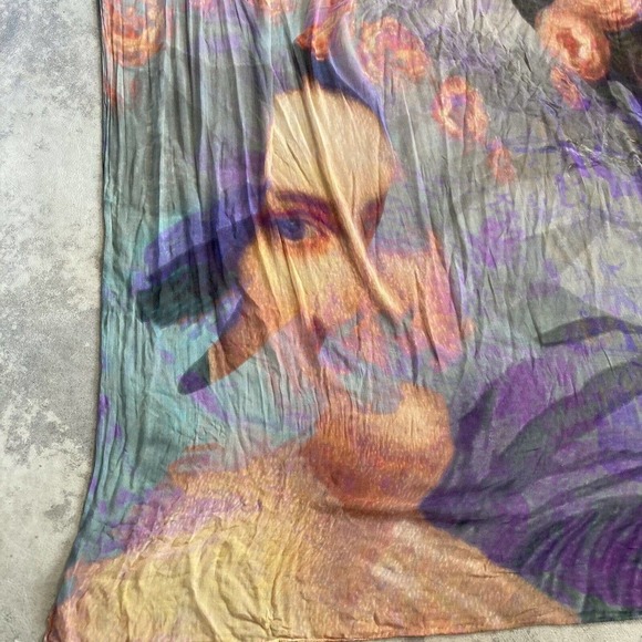 The Artists Label Susanne Carter Scarf Rectangle Lightweight Ladies Bird Print - Picture 4 of 10